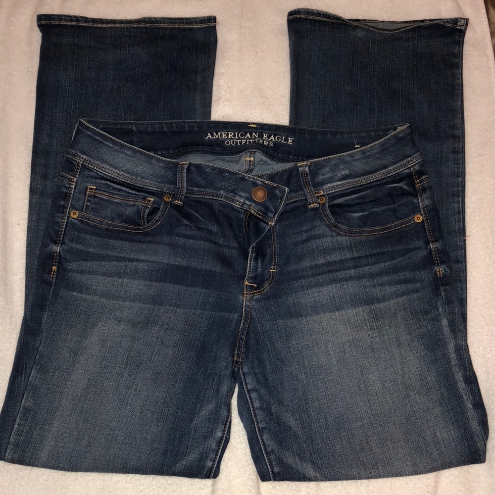 American eagle jeans: Kick boot style